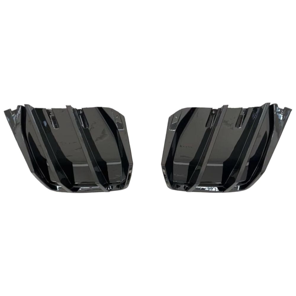 Rear Diffuser Extensions With Fins (2)