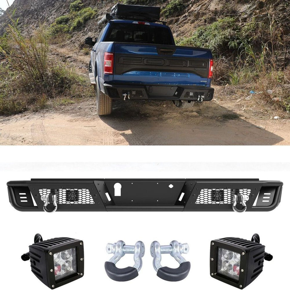 Rear Bumper – Off-Road Kentucky – D-Rings (F150 15-20) (2)