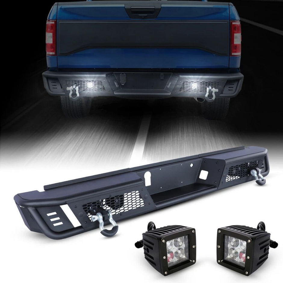 Rear Bumper – Off-Road Kentucky – D-Rings (F150 15-20) (7)