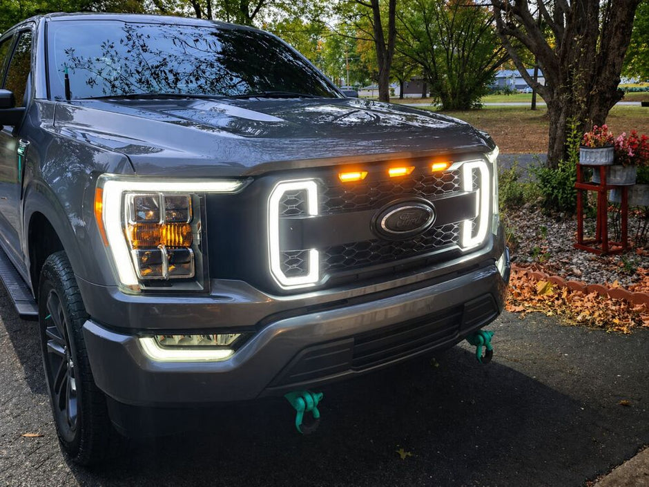 MP Concepts Upper Grille with LED Lighting and DRL (5)