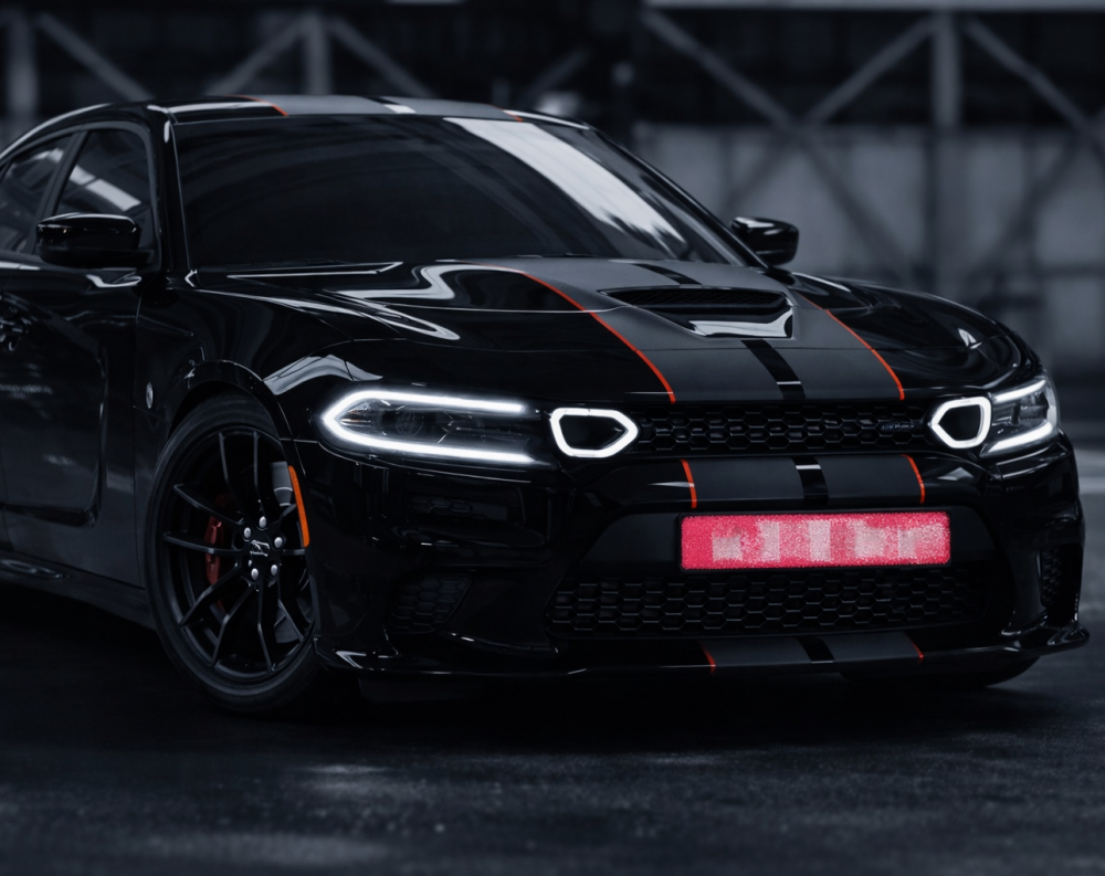 LED Upper Grille SRT Scat Pack Style (CHARGER 15-23) (4)