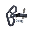 Universal Rear Black Tow Hook Hitch Step w/ Drawbar Bolts (RAM/F150) (2)