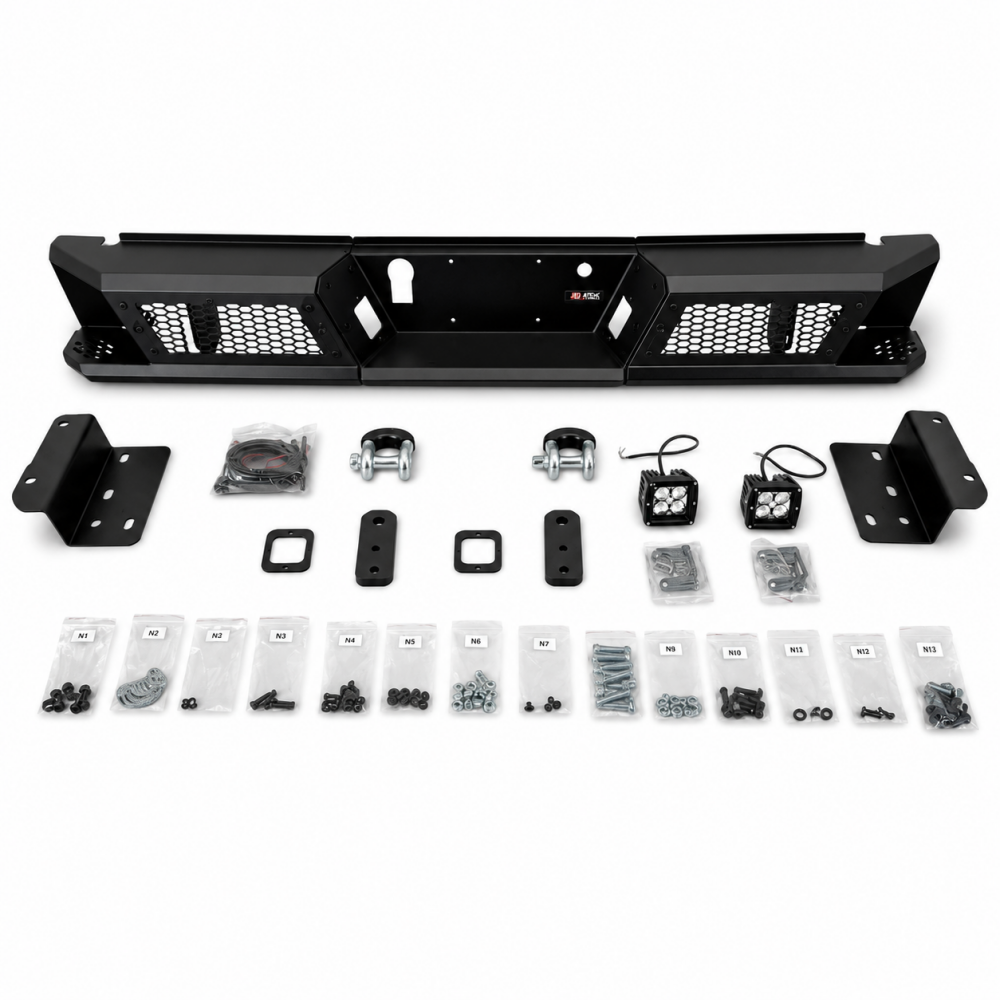 Rear Bumper – Off-Road Ohio – D-Rings (F150 15-20) (9)