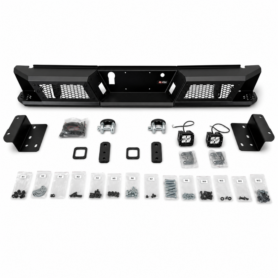 Rear Bumper – Off-Road Ohio – D-Rings (F150 15-20) (9)