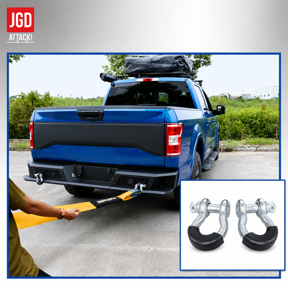 Rear Bumper – Off-Road Ohio – D-Rings (F150 15-20) (6)