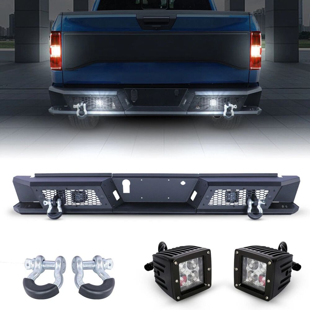 Rear Bumper – Off-Road Ohio – D-Rings (F150 15-20) (8)