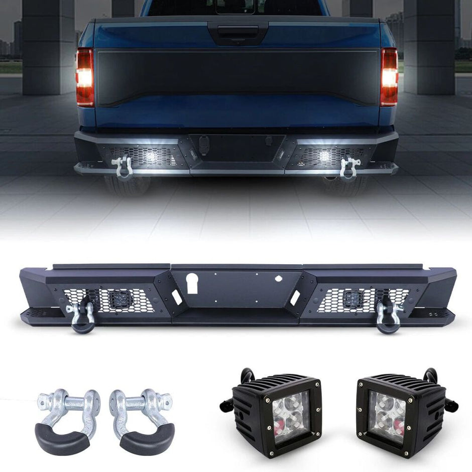 Rear Bumper – Off-Road Ohio – D-Rings (F150 15-20) (8)