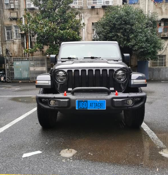 Bull Bar for Aluminium Front Bumper (WRANGLER JL 18-26) (4)