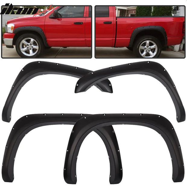 Pocket Rivet Style Fender Flares (RAM 1500 2500 3500 02-08) (2)