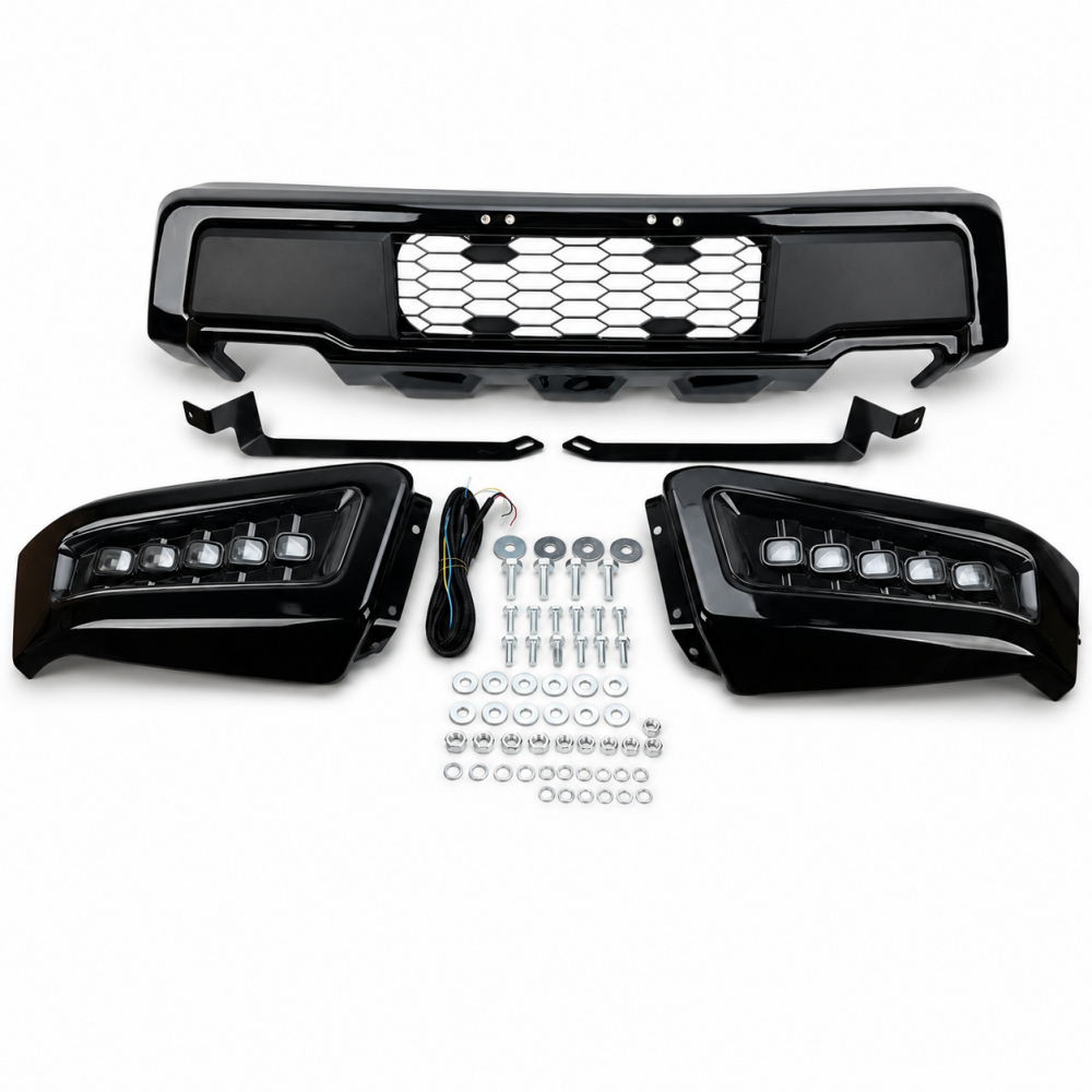 Front Bumper + LED Lights (3)