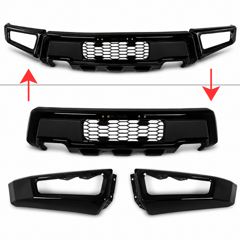 Front Bumper + LED Lights (5)