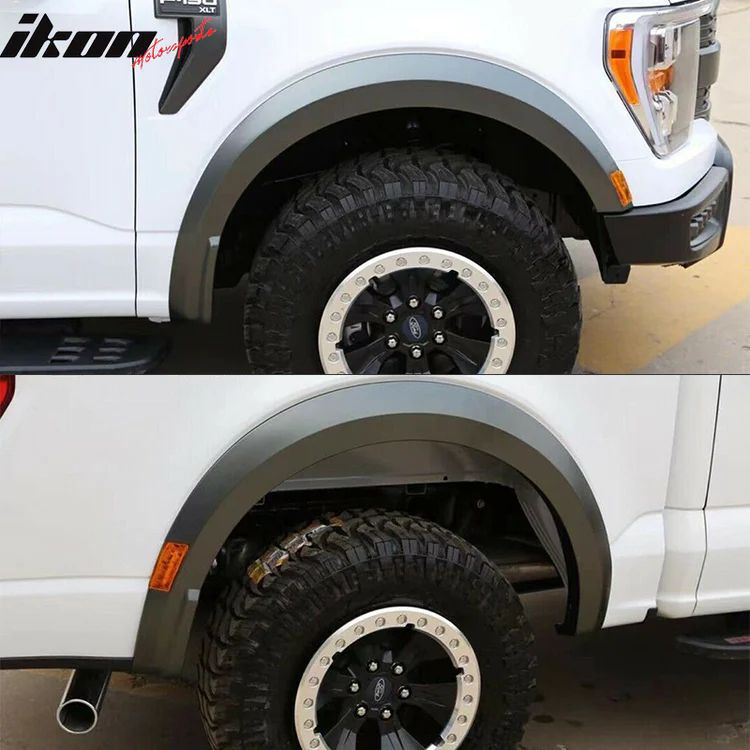 RAPTOR Style Fender Flares With LED (F-150 21-23) (3)