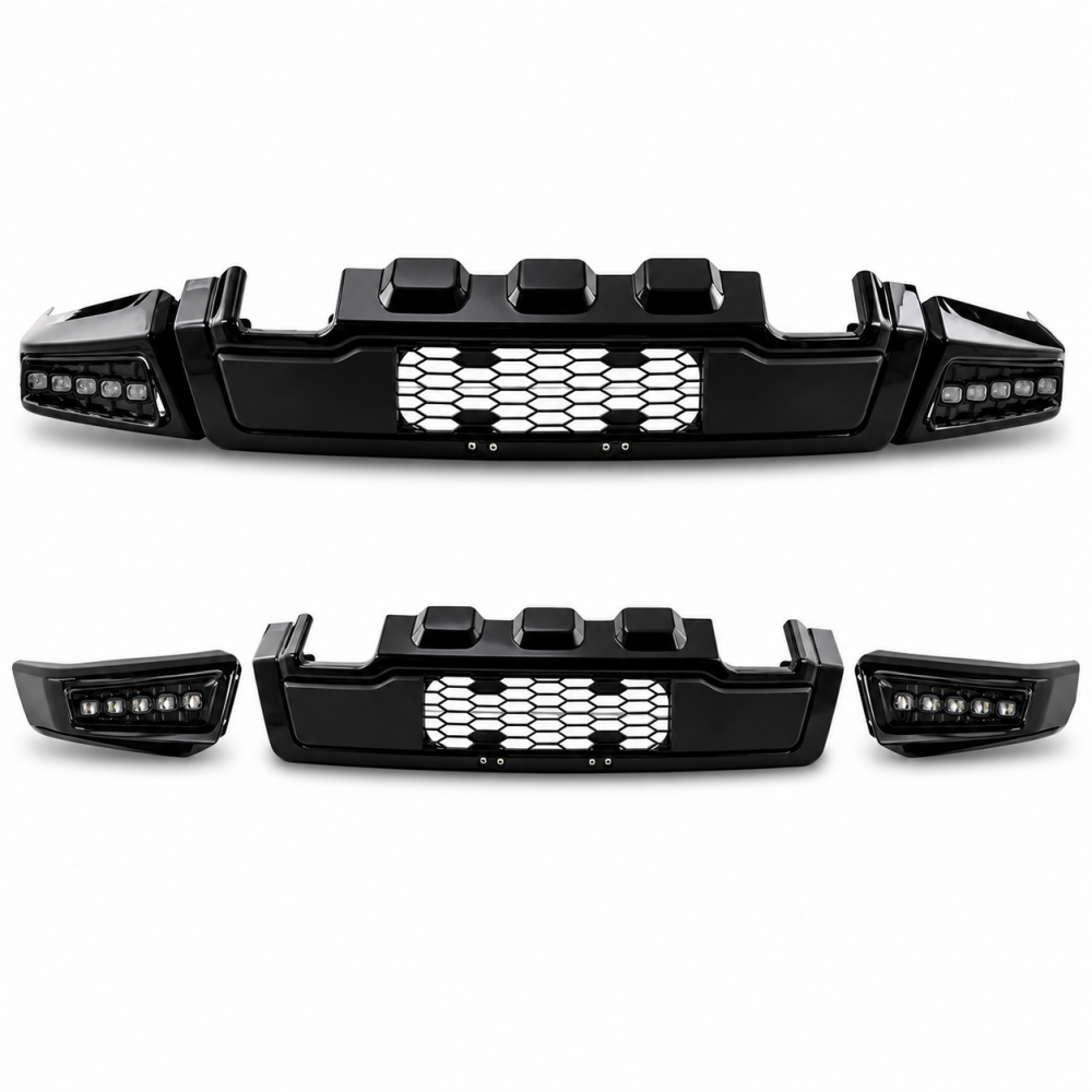Front Bumper + LED Lights (6)