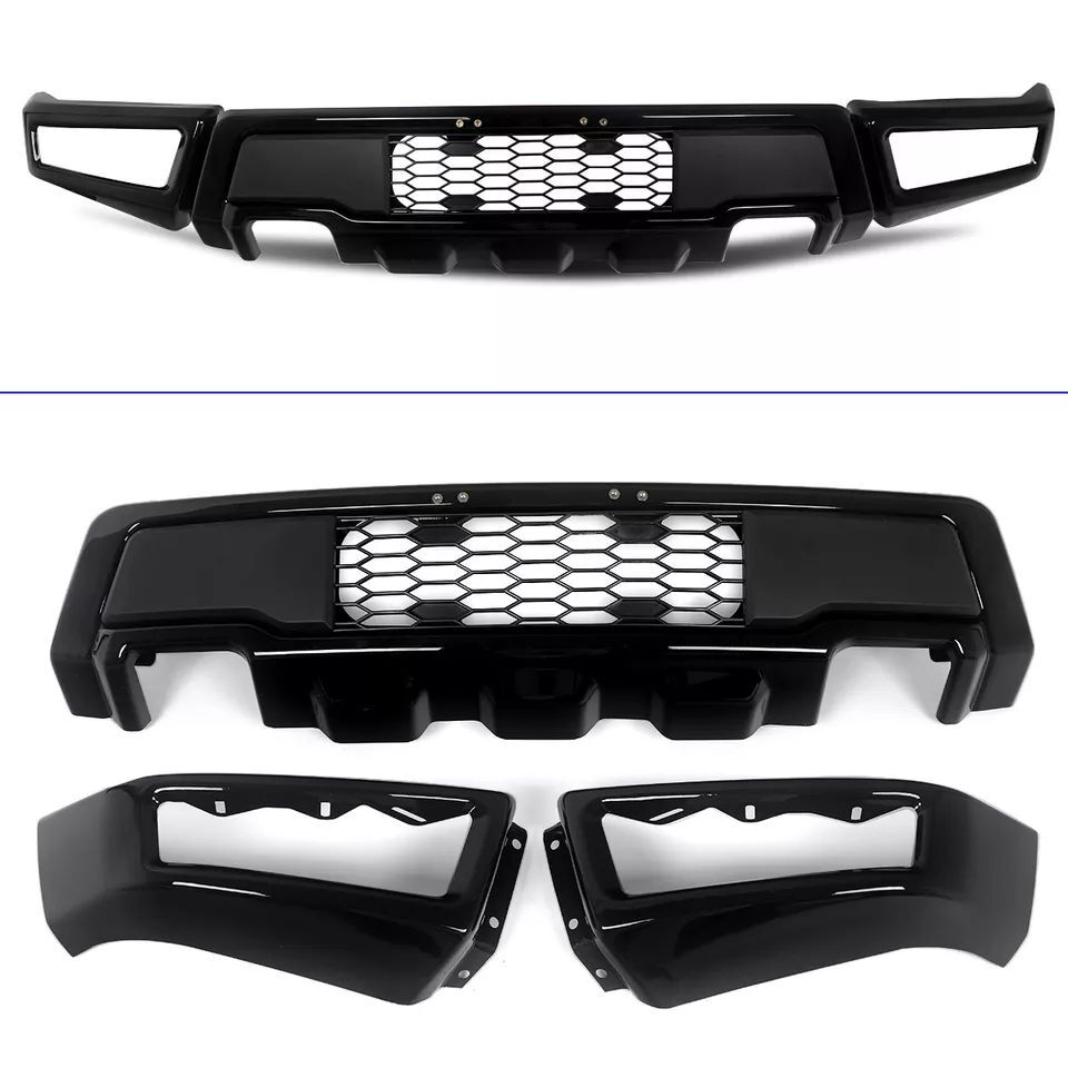 Front Bumper Raptor + LED Lights (F150 10-14 SVT) (3)