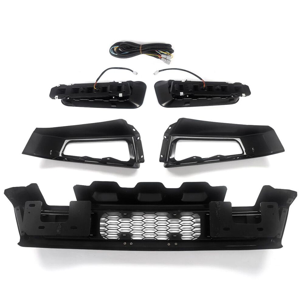 Front Bumper + LED Lights (8)