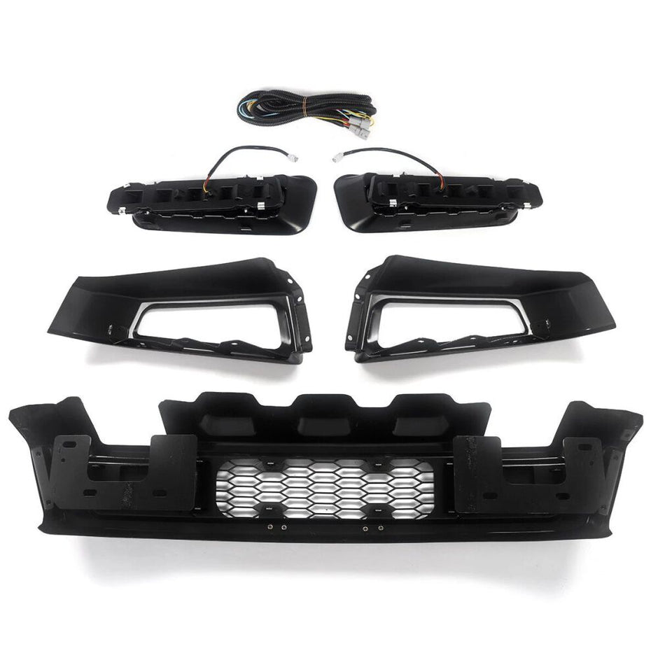 Front Bumper + LED Lights (8)