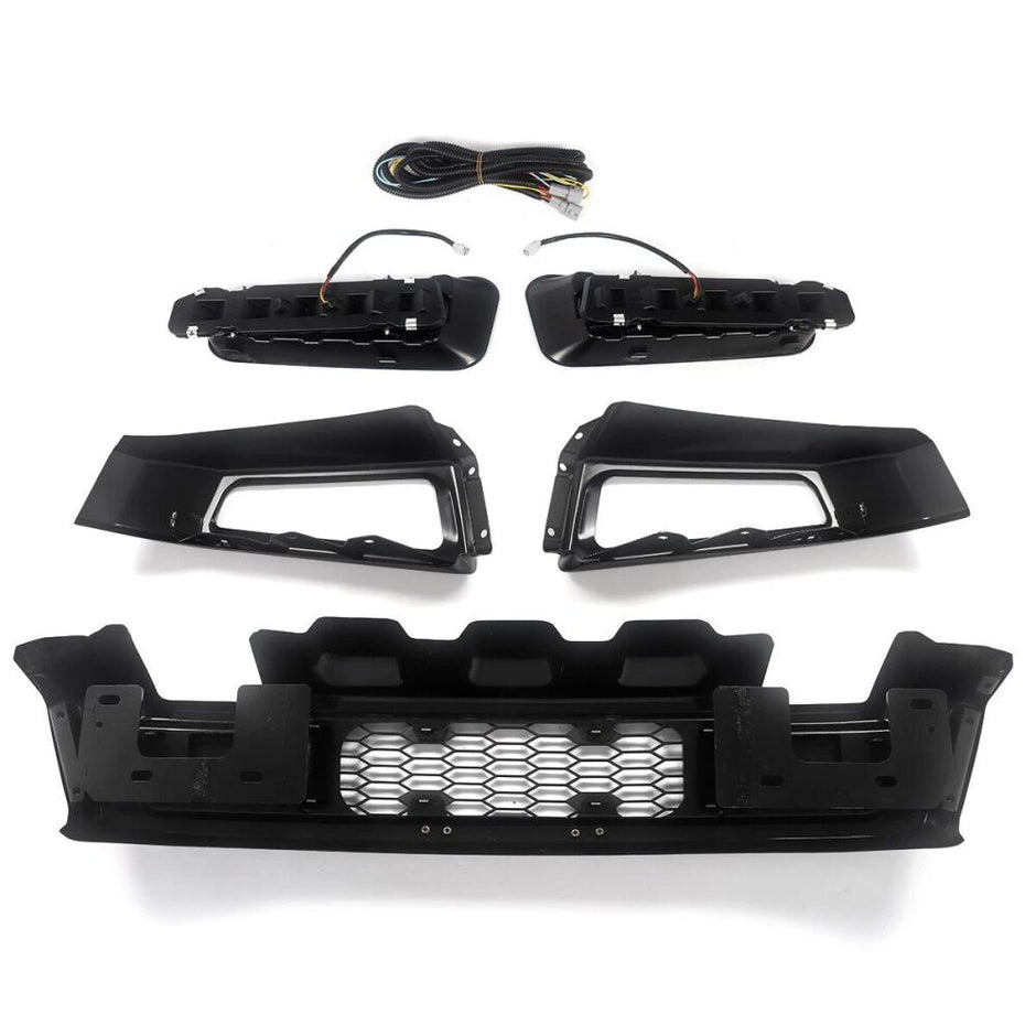 RAPTOR Front Bumper + LED Lights (F150 17-20 RAPTOR) (5)