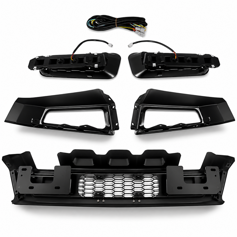 Front Bumper Raptor + LED Lights (F150 10-14 SVT) (4)