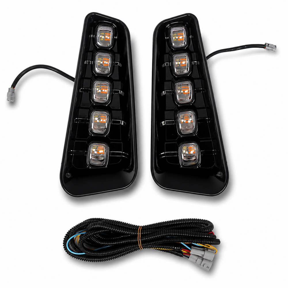 RAPTOR Style Front Bumper + LED Lights (F150 15-17) (13)