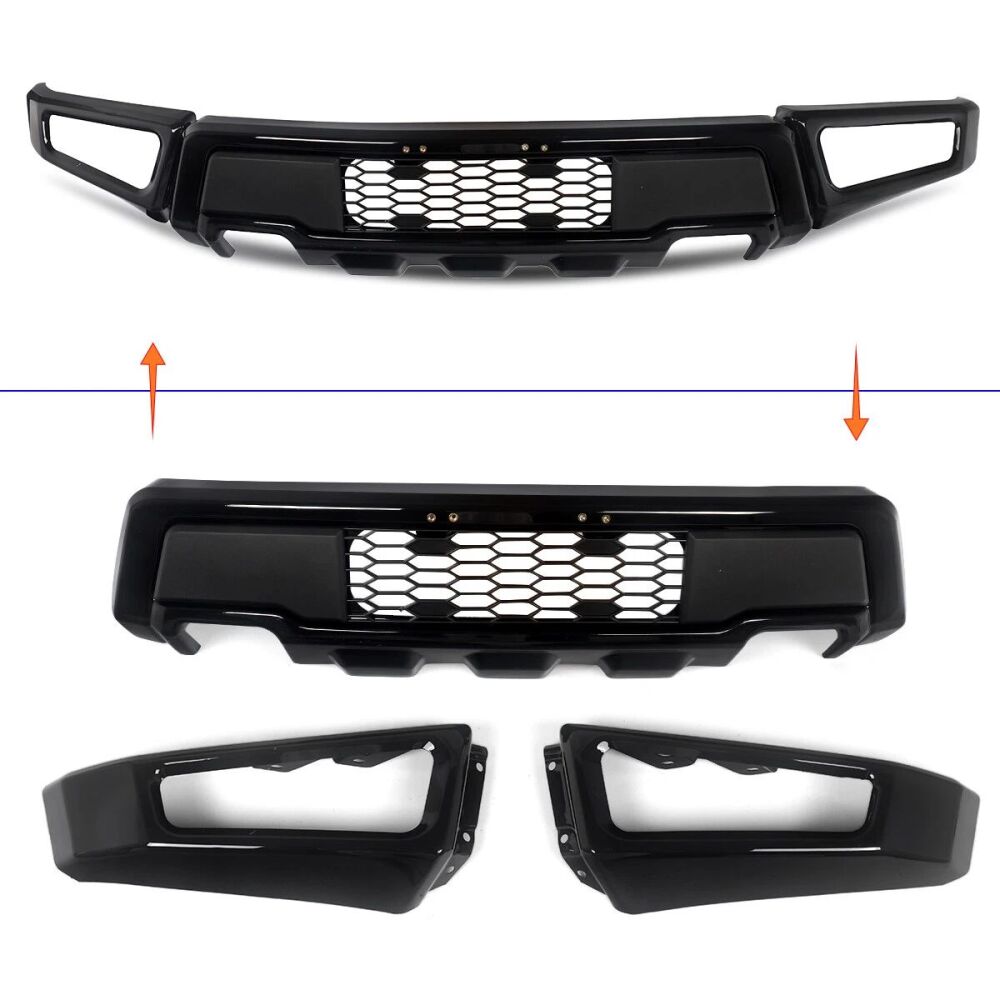 RAPTOR Front Bumper + LED Lights (F150 17-20 RAPTOR) (4)