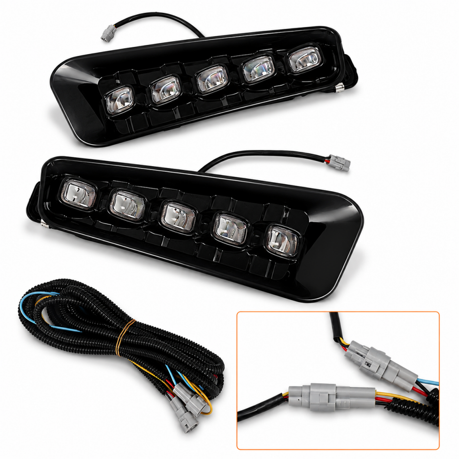 Front Bumper Raptor + LED Lights (F150 10-14 SVT) (6)