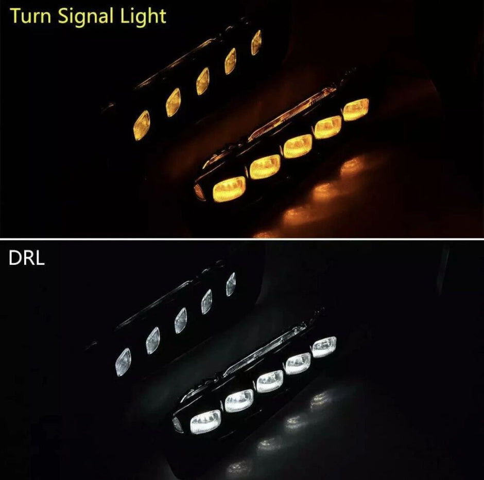 RAPTOR Style Front Bumper + LED Lights (F150 21-23) (8)