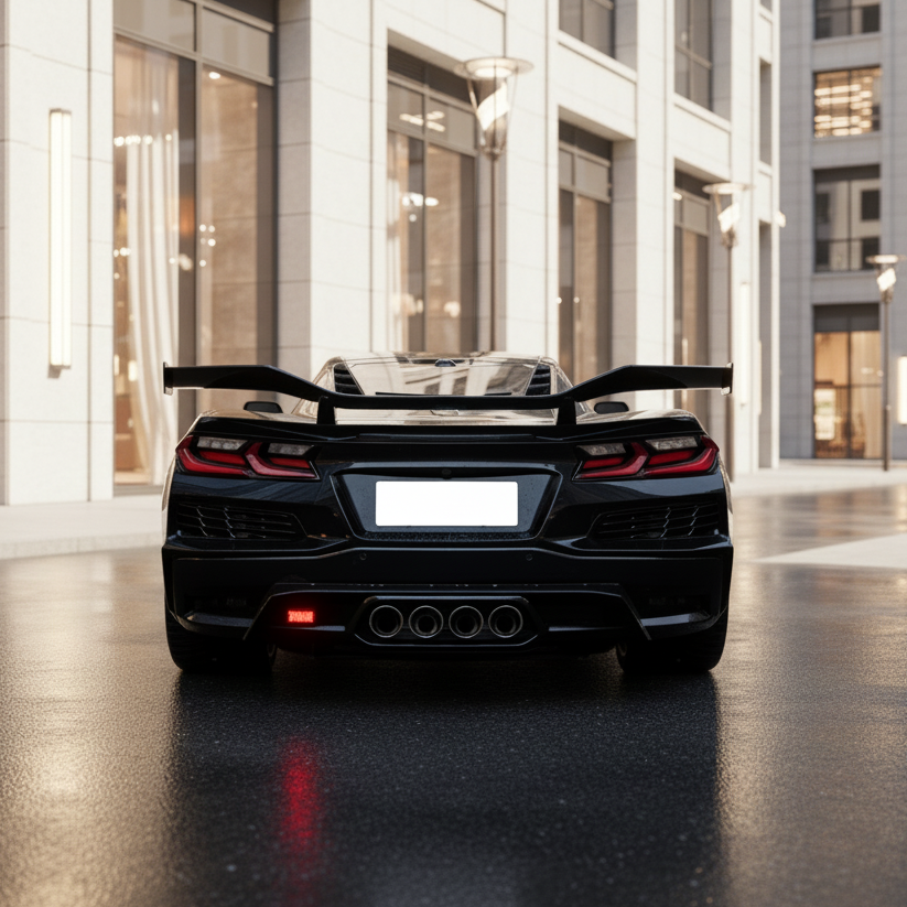 Rear Diffuser & Exhaust Tips (3)