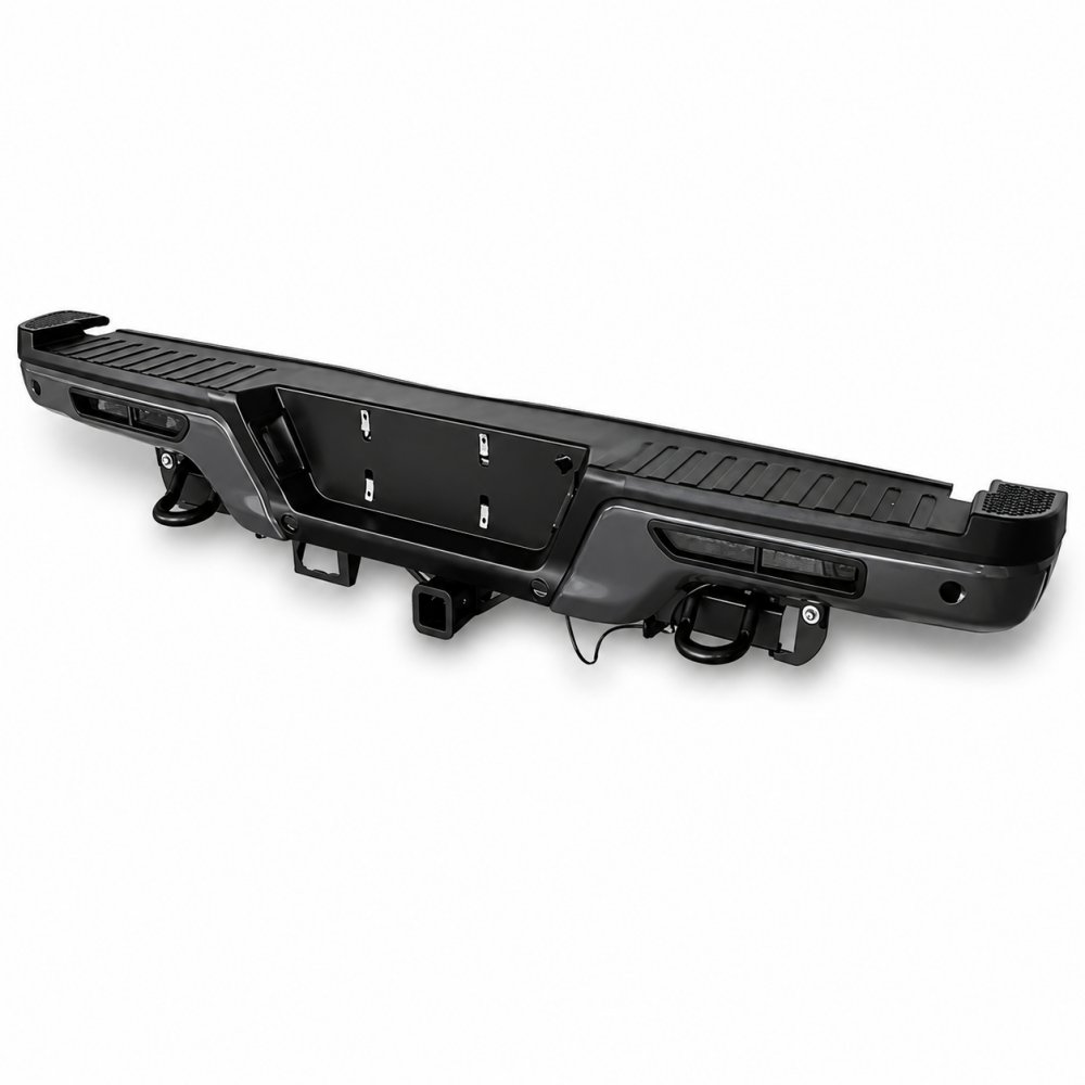 Rear Bumper + LED Lights (4)