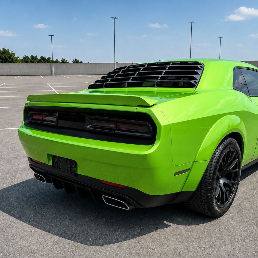 Rear Bumper + Diffuser + Exhaust Tips (3)