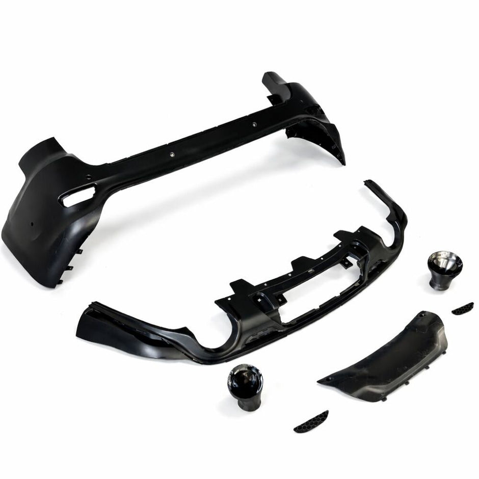 Rear Bumper & Diffuser & Black Tips (2)