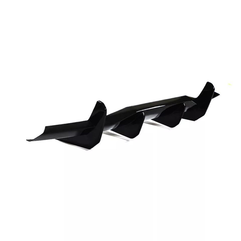 Rear Diffuser Cover Panel With Fins (2)