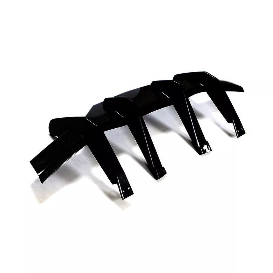 Rear Diffuser Cover Panel With Fins (9)