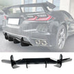 Rear Diffuser Cover Panel With Fins (3)
