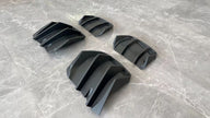 Rear Diffuser Extensions With Fins (6)