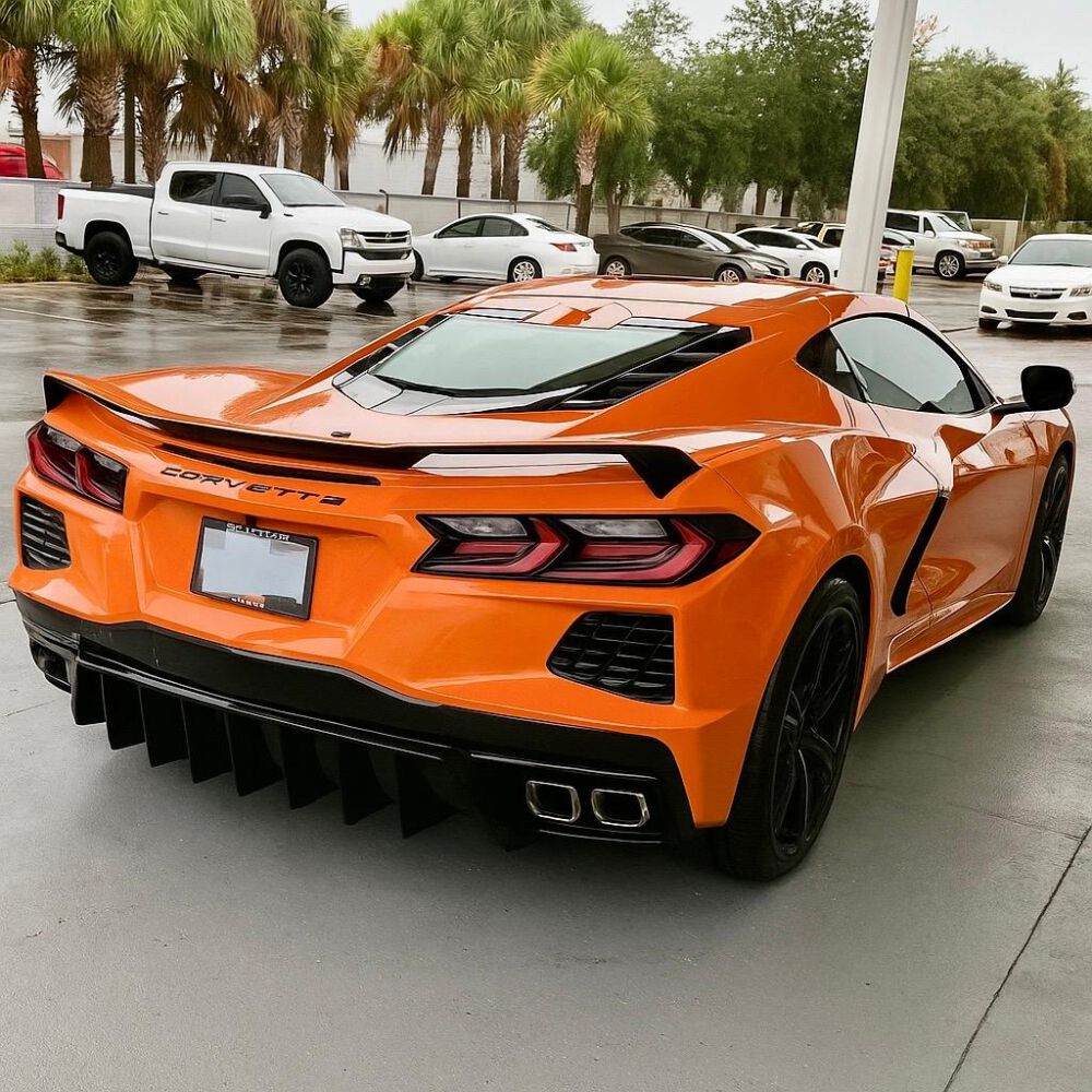 Rear Diffuser with Fins (8)