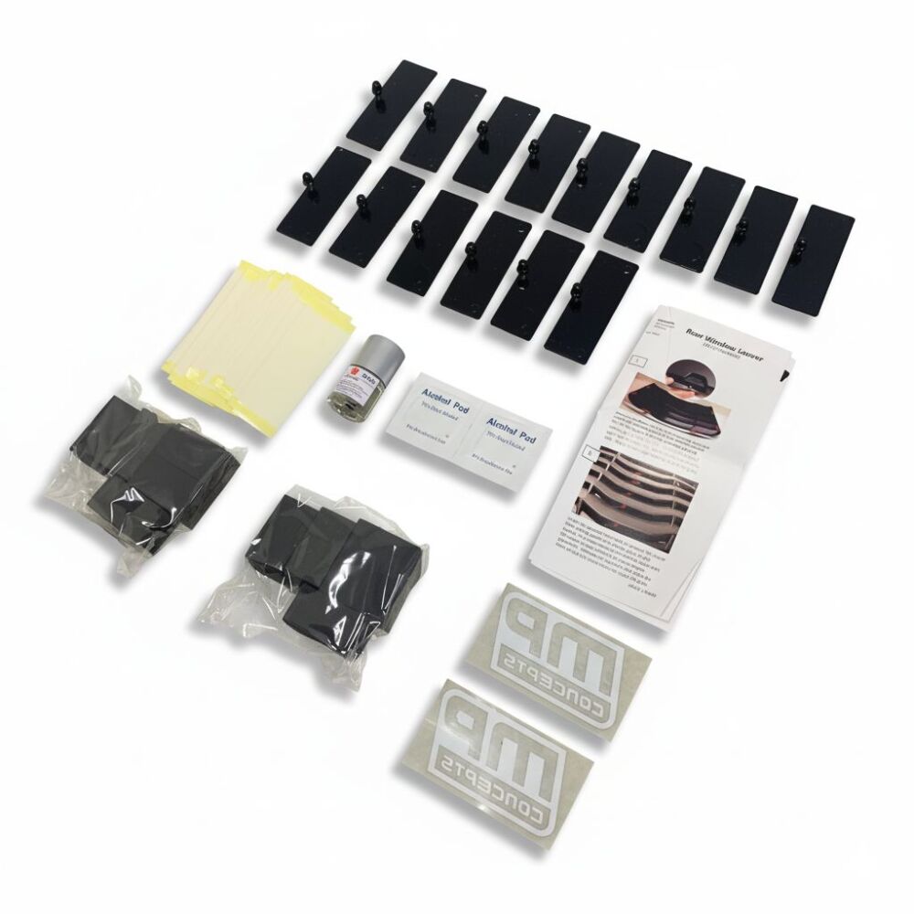 Rear Window Louvers (3)