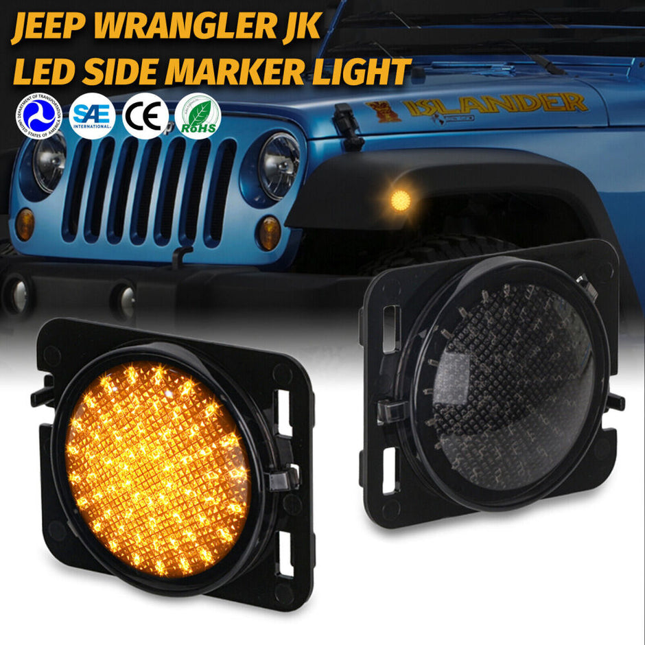 Dual LED Side Markers (WRANGLER 07-17 JK) (2)