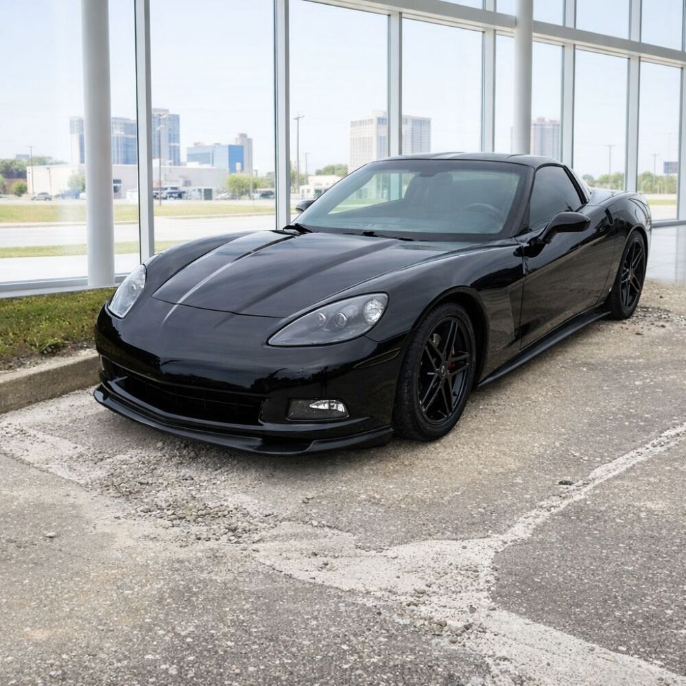 Side Skirts – ZR1 Style – Matte Black (CORVETTE C6 05-13) (4)