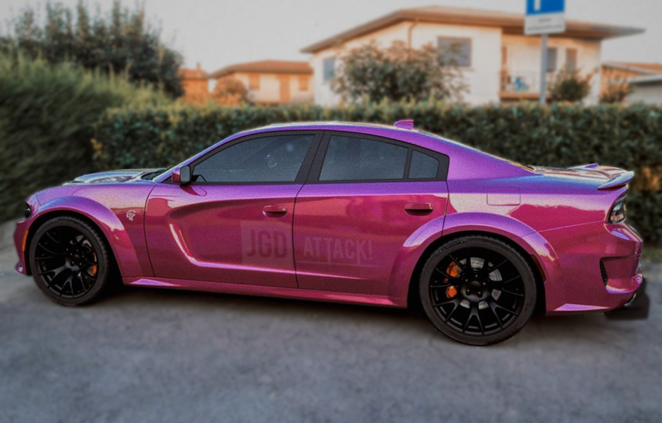 Body Kit – Hellcat 2020+ Style – Front & Rear Bumper, Widebody, Diffuser, Side Skirts (CHARGER (3)