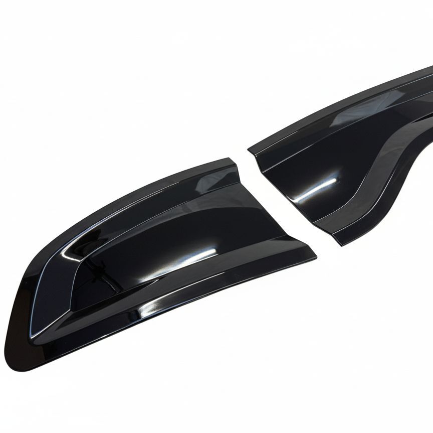 Tail Light Covers with Rear Black Out Panel; Smoked (CHARGER 15-23) (6)
