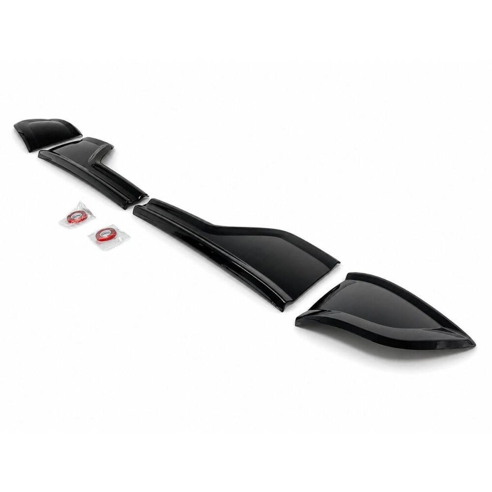 Tail Light Covers with Rear Black Out Panel; Smoked (DURANGO 14-23) (3)