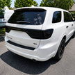 Tail Light Covers with Rear Black Out Panel; Smoked (DURANGO 14-23) (5)