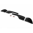 Tail Light Covers with Rear Black Out Panel; Smoked (DURANGO 14-23) (4)