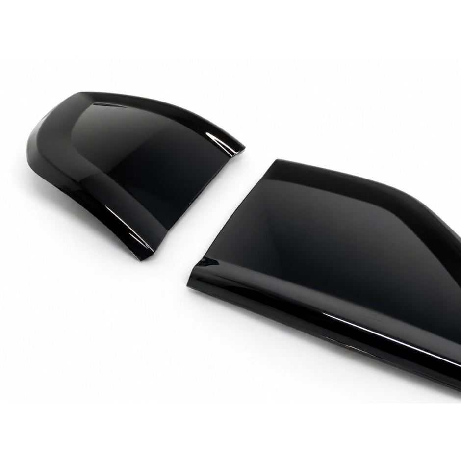 Tail Light Covers with Rear Black Out Panel; Smoked (DURANGO 14-23) (2)