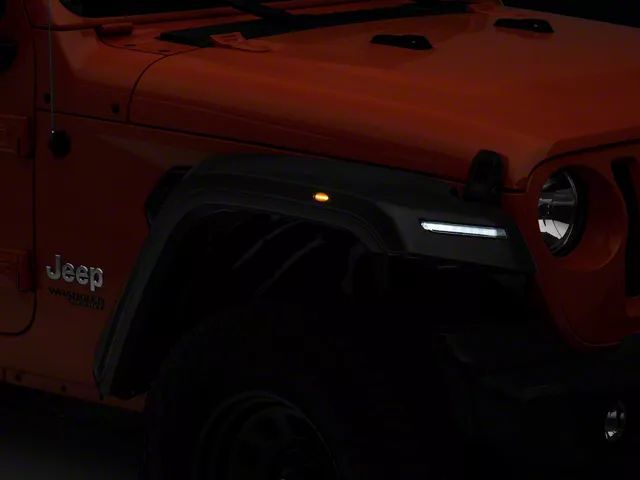 Thanos Front Fender Flares with DRL (WRANGLER JL 18-26) (11)