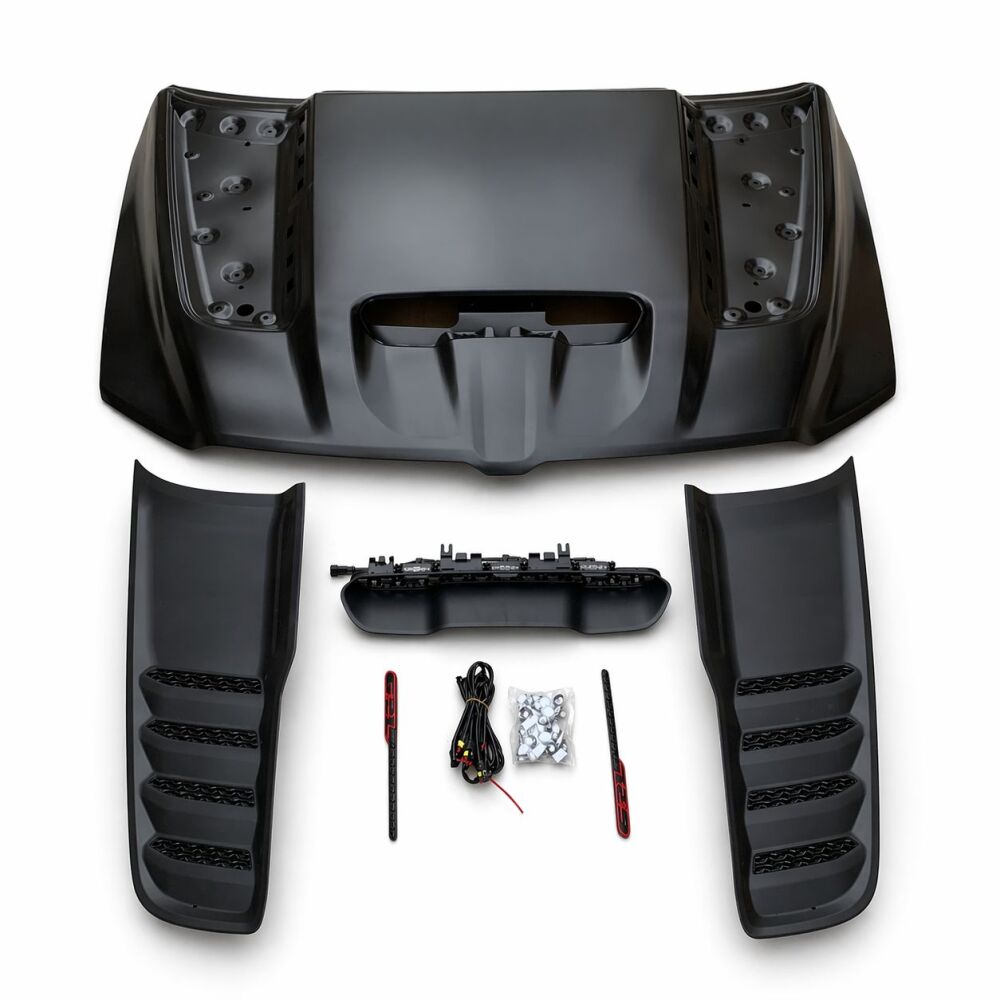 Aluminum Hood + LED (2)