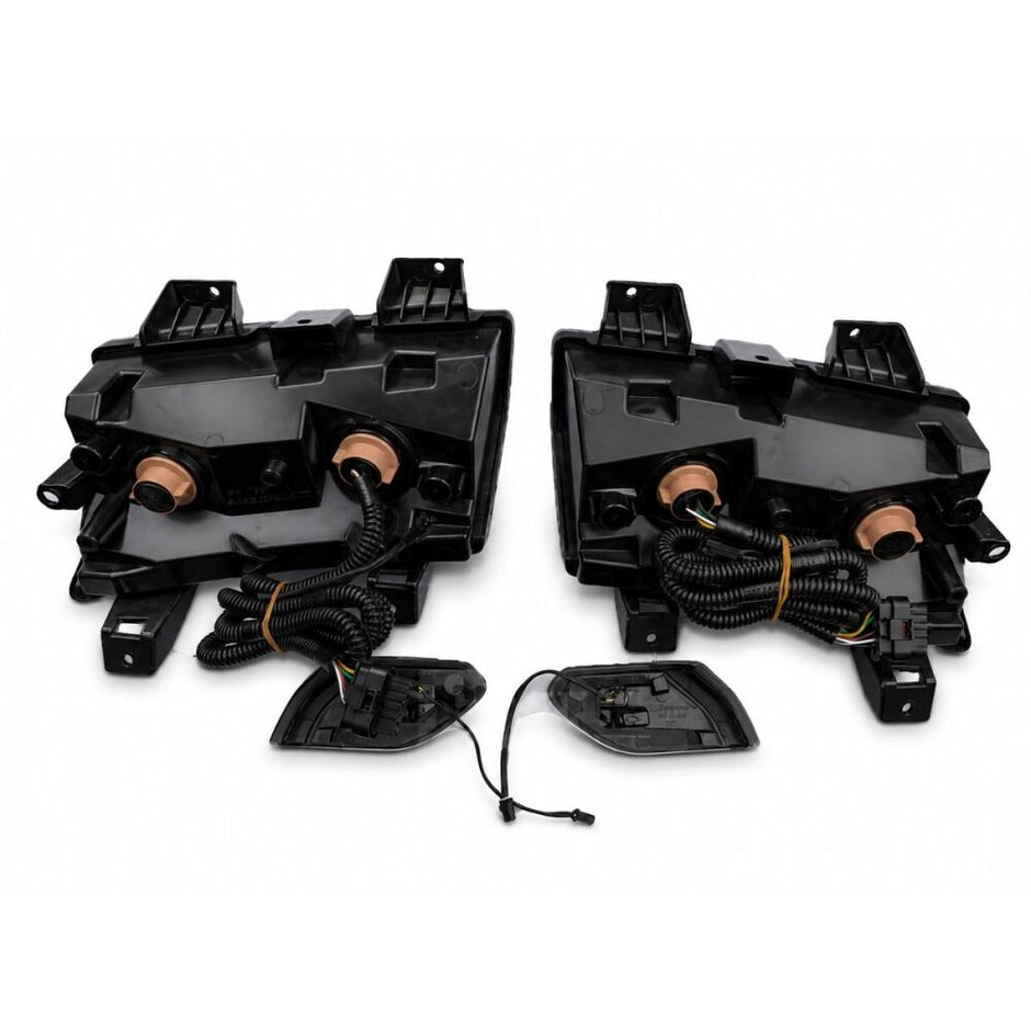 Smoked LED Turn Signals + DRL + Side Markers (WRANGLER JL 18-26) (4)