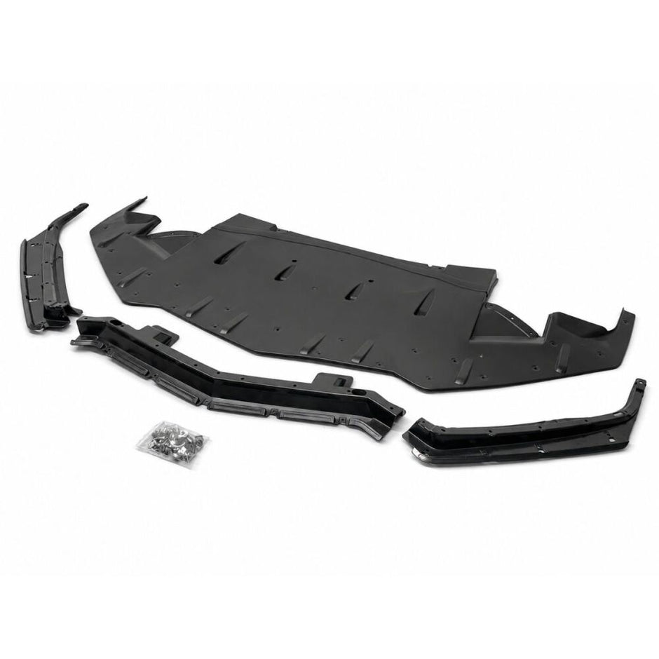 Front Splitter Undertray & Reinforcement (CORVETTE C8 20-26 STINGRAY) (2)