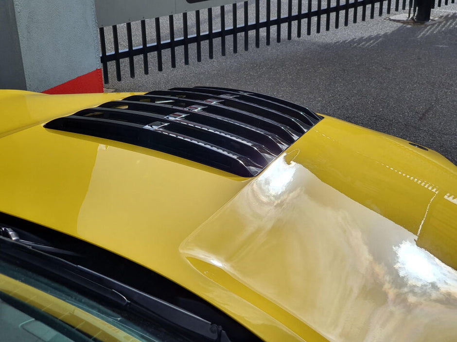 JGD Attack Aluminiummotorhuv GT500-stil Ford Mustang (2015–2017) GT, EcoBoost & V6 – bild 5