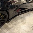 Side Skirts – V2 Style – Gloss Black (CORVETTE C8 20-26 Stingray) (4)